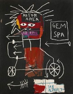 <i>Gem Spa</i> (Basquiat) 1982 painting by Jean-Michel Basquiat