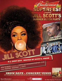 Summer Block Party 2011–12 concert tour by Jill Scott