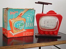 photo of Kleeware TV Bank toy