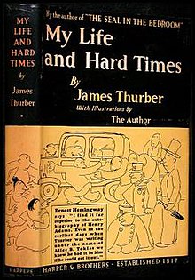 First edition (publ. Harper & Brothers) MyLifeAndHardTimes.jpg