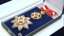Grand Officer insignia of the Order of Saint Charles Order of Saint Charles Grand Cross.png