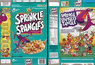 <span class="mw-page-title-main">Sprinkle Spangles</span> Breakfast cereal made by General Mills