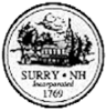 Officieel zegel van Surry, New Hampshire