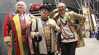 <i>The Five(ish) Doctors Reboot</i> 2013 film directed by Peter Davison