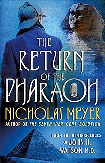 <i>The Return of the Pharaoh</i> Sherlock Holmes pastiche novel