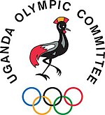 Logo des Olympischen Komitees von Uganda
