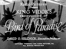 Bird of Paradise (1932) Bird of Paradise (1932).jpg