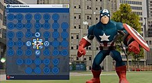 The Skill Tree upgrade system Captain America and the Skill Tree, from Disney Infinity Marvel Super Heroes.jpg