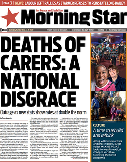 <i>Morning Star</i> (British newspaper) British daily tabloid format newspaper