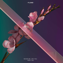 Never Be Like You (featuring Kai) (Official Single Cover) by Flume.png