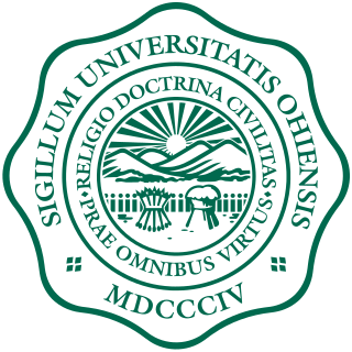 Ohio University public university in Athens, Ohio, United States