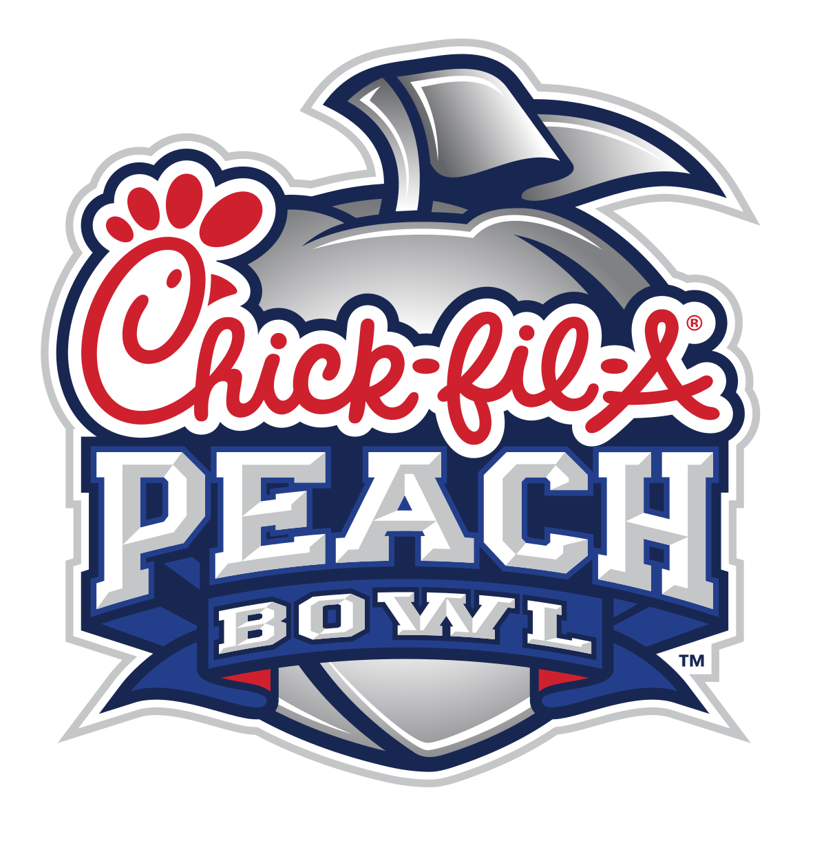 Image result for peach bowl logo 2019 transparent