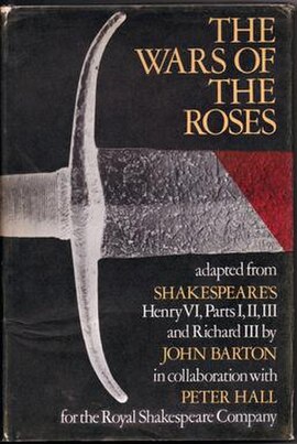 Cover of the play script published in 1970.