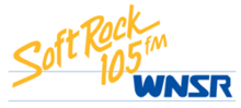 The WNSR logo that was in use from 1986 until rebranding as "Mix 105" in 1990. WNSR.png