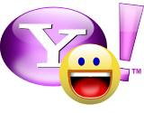 The Yahoo! Messenger logo, used from 2002 to 2016 Yahoo logo.svg