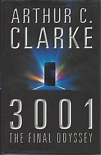 <i>3001: The Final Odyssey</i> 1997 science fiction novel by British writer Arthur C. Clarke