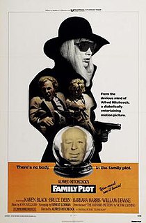 <i>Family Plot</i> 1976 film by Alfred Hitchcock