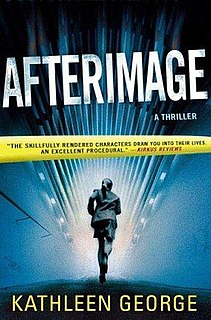 <i>Afterimage</i> (novel) book by Kathleen George