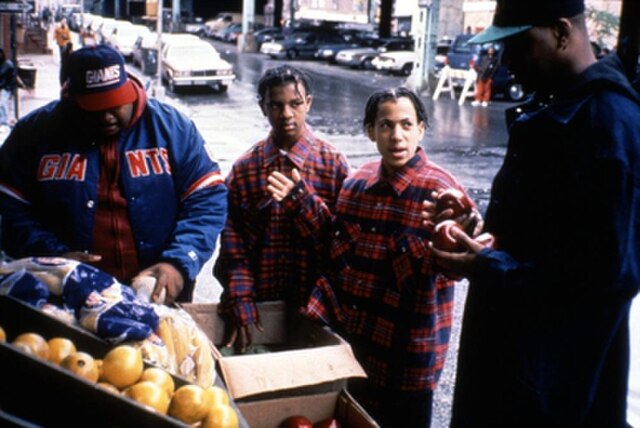 Cameo appearance from Kris Kross in the 1993 movie Who's the Man? from New Line Cinema. Kris Kross were also part of the promotional campaign for the 