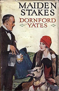 <i>Maiden Stakes</i> 1928 short story collection by Dornford Yates