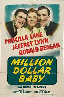 <i>Million Dollar Baby</i> (1941 film) 1941 film by Curtis Bernhardt