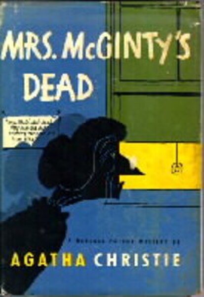 Dust-jacket illustration of the US (true first) edition, with "Mrs." not "Mrs"; see Publication history (below) for UK first edition jacket image.