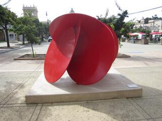 <i>Odyssey III</i> Sculpture by Tony Rosenthal in San Diego, California, U.S.