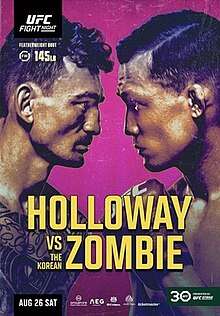 Max Holloway knocks out The Korean Zombie at UFC Fight Night