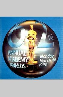 <span class="mw-page-title-main">62nd Academy Awards</span> Award ceremony for films of 1989