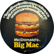 Nutrition information for McDonald's extra value meal [Big Mac, large