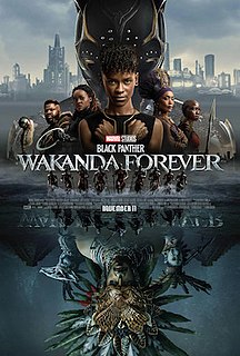 <i>Black Panther: Wakanda Forever</i> 2022 Marvel Studios film