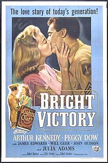 <i>Bright Victory</i> 1951 film by Mark Robson