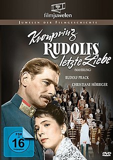 <i>Crown Prince Rudolphs Last Love</i> (1955) 1956 Austrian film