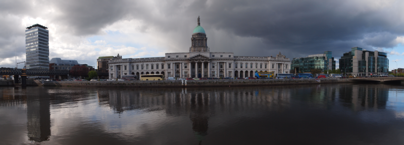 File:Customs House Dublin panorama.tif