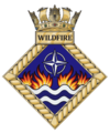 Insignia del HMS Wildfire.png