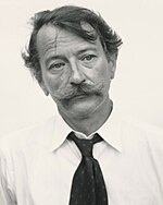 Portrait of Szarkowski (cropped) in 1975 by [[Richard Avedon]]