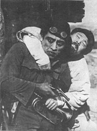 Scene from the 1928 film Salangeul chajaseo (In Search of Love). SarangEul Chaseo (1928).jpg