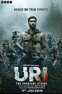 <i>Uri: The Surgical Strike</i> 2019 Indian Hindi-language military action film