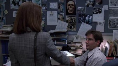 FBI Special Agent Dana Scully meets fellow agent Fox Mulder, who has a special interest in unexplained and possibly paranormal phenomena.