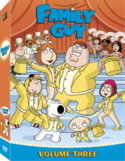 DVD obal ze svazku 3 ze sezóny 4 Family Guy.