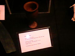 Goblet 3000 years old from Leta Leta Cave