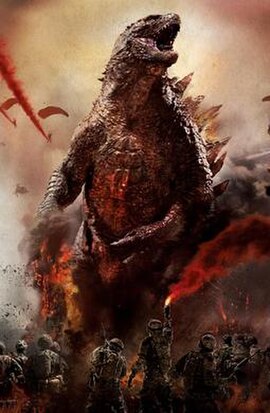 Godzilla's final design, officially revealed on the cover of Empire