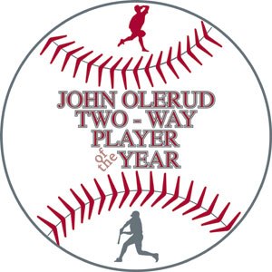 Logo for the John Olerud Award