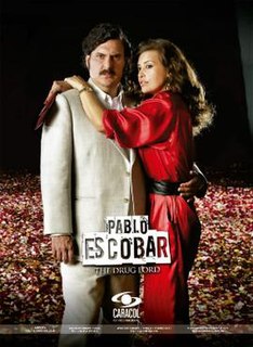 <i>Pablo Escobar, The Drug Lord</i> Colombian telenovela based on the life of Pablo Escobar
