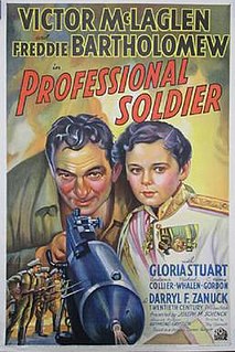 <i>Professional Soldier</i> 1935 film by Tay Garnett