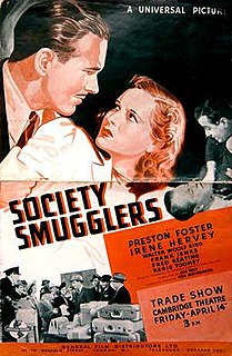 <i>Society Smugglers</i> 1939 American film