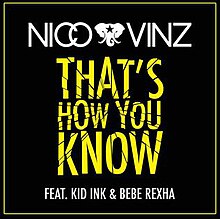 Кавер Nico & Vinz, Kid Ink и Bebe Rexha 