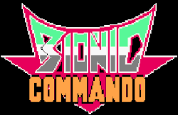 Logo Bionic Commando NES. Gif