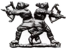 Scythian bowmen on gold plaque from Kul Oba kurgan, in Crimea, 4th century BC. Bowmena.PNG