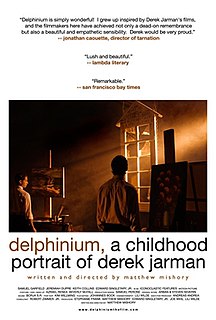 <i>Delphinium: A Childhood Portrait of Derek Jarman</i> 2009 short documentary film